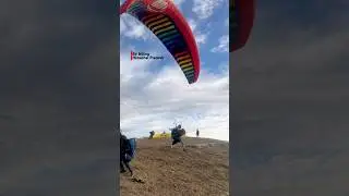 Paragliding Bir billing #himachal #birbilling #paragliding #travel #shorts #viral