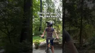 The Bike Park is Insane  #bike #mtb
