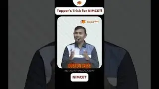 🎯 Topper&rsquo;s Trick for NIMCET!