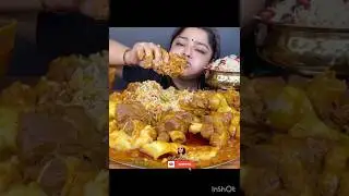 ASMR SPICY 🔥 MUTTON CURRY #mukbang #asmreating #youtubeshort #asmrfood #asmr #shortsasmr #shorts