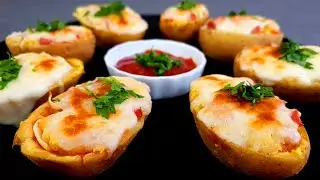 Make a Delicious Potato Pizza!! Quick and Easy Recipe