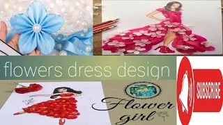 &ldquo;DIY Flower Dress Design Ideas | Easy & Elegant Floral Dress Patterns for Every Occasion&rdquo;🥰