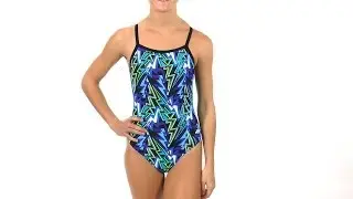 Dolfin Winners Xena V-2 Back Prints One Piece | SwimOutlet.com