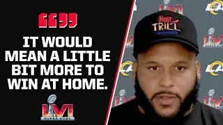 Aaron Donald breaks down how it feels to play Super Bowl LVI at Rams home stadium | CBS Sports HQ
