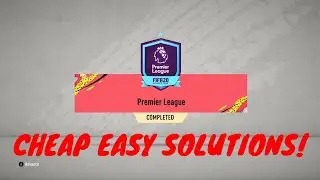 HOW I COMPLETED THE PREMIER LEAGUE SBC CHEAP AND EASY SOLUTIONS! FIFA 20 Ultimate Team FUT 20