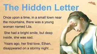 Learn English Through Story Level 1 || The Hidden Letter || Improve Your English Skills