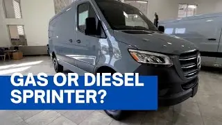 Gas or Diesel Sprinter? Which is best for a Van Conversion (Test drive + pros & cons)