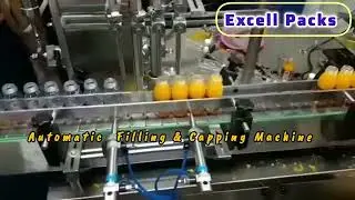 Automatic Juice Filling, Capping Machine Manufacturers