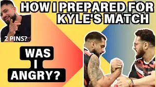 My preparation for Kyle's match. 