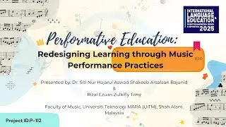 Performative Education: Redesigning Learning through Music Performance Practices