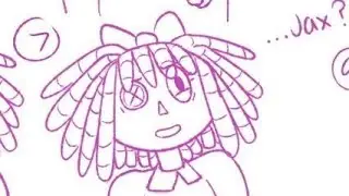 Ragatha Caught Jax &times; Pomni X Jax &times; The Amazing Digital Circus Comic Dub
