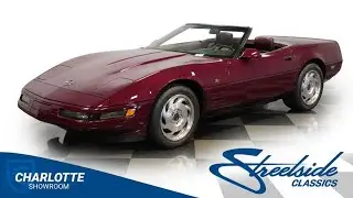 1993 Chevrolet Corvette 40th Anniversary Convertible 9603-CHA for sale | Charlotte, Atlanta, Da...