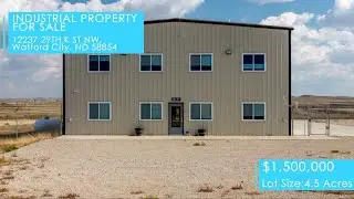 7,072 SQ FT High-Quality Shop in Watford City📍12237 29th K Street NW, Watford City, ND