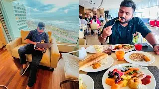 I stayed at The Most Expensive Hotel in Vizag || ₹30,000** 😨 || Luxurious 5star Buffet