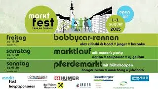 Marktfest Haag: 3 Tage voller Action, Musik & Genuss &ndash; Eintritt frei f&uuml;r alle!