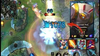 BLITZ ADC COM + DE 1K DE DANO AP NO PUX&Atilde;O - WILD RIFT