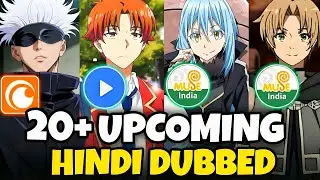 20+ Upcoming Hindi Dub Anime Of Muse India, Crunchyroll! Classroom&Jujutsu Kaisen Season 3 Hindi Dub