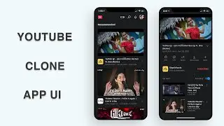 Flutter UI - Youtube Clone - Part II - Speed Code