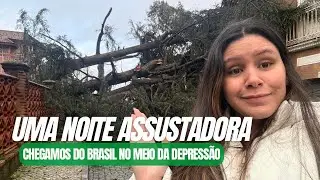 😳TEMPESTADE KRISTIN EM PORTUGAL 🇵🇹 Vejam o que aconteceu na vila que moramos 