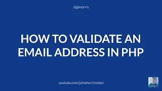 How to Validate an Email Address (By Domain) Using PHP