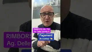 AGENZIA DELLE ENTRATE 👉rimborsi del 730, pagamento in atto #youtube #letstalk #yes #youtubeshorts