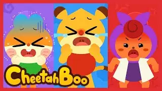 [🎉New] I'm really scared! | Emotions song | Good Habits & Animals | Nursery rhymes | #Cheetahboo