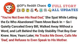 “You’re Not Even His Real Dad,” She Spat While Letting the Ex Who Abandoned Them Move Back In...