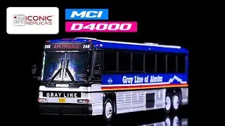 2001 MCI D4000 Coach Bus 