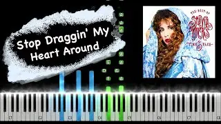 Stevie Nicks - Stop Draggin' My Heart Around Piano Tutorial