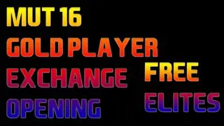 MUT 16 | gold or elite is the question ??| MUT 16 Gold Player Exchange