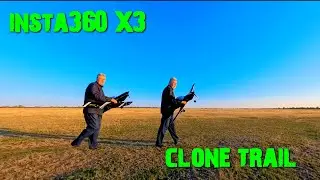 INSTA360 X3 Clone Trail #insta360x3#insta360#clone_trail#insta360