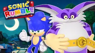 SONIC AND BIG PLAY SONIC RUMBLE