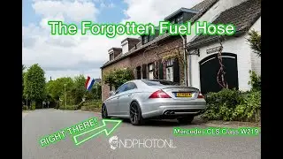 The Forgotten Fuel Hose on a Mercedes Benz CLS Class W219 - CLS500 CLS55 AMG CLS63