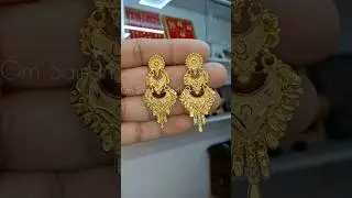 Stunning Gold Chandbali Earrings for Wedding ✨ #shorts