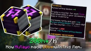 How Hutayo Made 10 BILLION+ Coins with this New Item... | Hypixel Skyblock