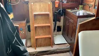 Sailing Alison -  Companionway steps