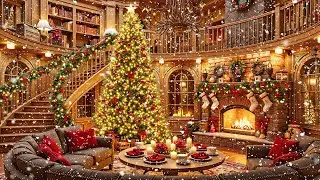 Instrumental Christmas Music 2026 🎁 Soft Snowfall & Warm Fireplace 🎄 Top Christmas Songs