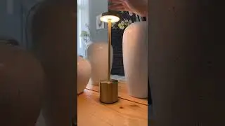 Transform Your Space with Remexu's Elegant Gold LED Table Lamp! ✨💡
