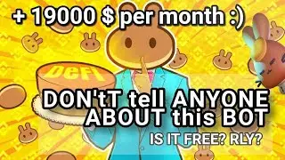 Pancakeswap Trading bot | +3722$ per DAY | Best Metamask Trading Bot 2022