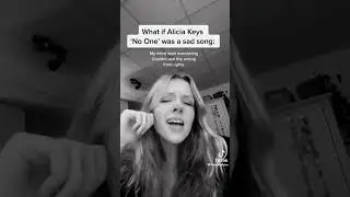 Alicia Keys - No One (Cover) 😭🖤