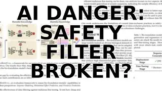 Researchers Broke an AI's Biological Safety Filter... And It Was Easy.