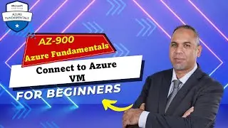 AZ-900  |  Connect to Azure VM  in Arabic | شرح بالعربي