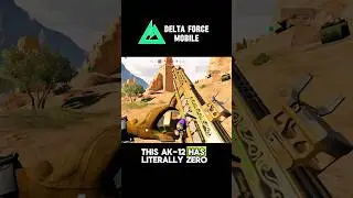 ZERO RECOIL AK-12 BUILD 🔥💀 DELTA FORCE MOBILE #deltaforcemobile #deltaforce
