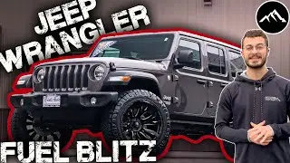 Lifted 2019 Jeep Wrangler w/Fuel Blitz Wheels & Nitto Tires!│ Krietz Customs