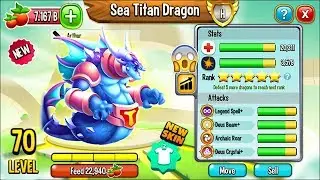 Dragon City: Sea Titan Dragon, NEW LEGENDARY | EXCLUSIVE DRAGON! 😱