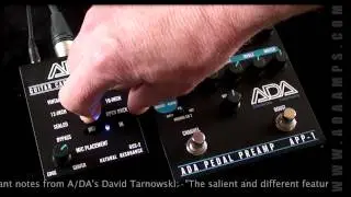 A/DA: GCS-2 Guitar Cabinet Simulator (with APP-1 Pedal Preamp)