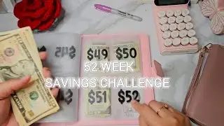 52 Week Savings Challenge  l Cash Stuffing Video #52weekchallenge #savingschallenge #cashstuffing 