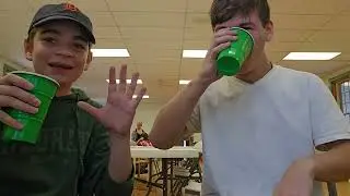 Chugging  mystery drink 2 fat cat sat on your face 