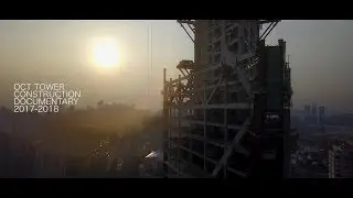 Skyscraper construction documentary. Full drone footage. DJI mavic pro