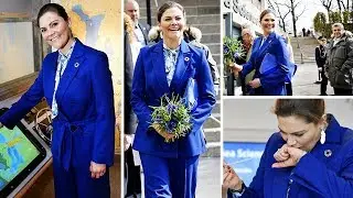 Princess Victoria of Sweden visited the Baltic Sea Science Center